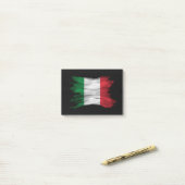 Post-it® Drapeau italien bracelet, drapeau national (Sur un bureau)