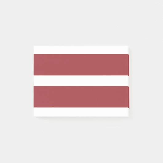Post-it® Drapeau Lettonie (Devant)