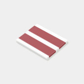 Post-it® Drapeau Lettonie (Incliné)