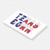 Post-it® Drapeau né au Texas (Incliné)