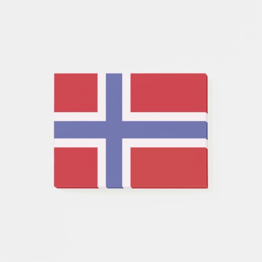 Post-it® Drapeau norvégien (Devant)