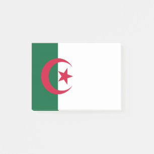 Post-it® Drapeau personnalisé d'étoile et de croissant de