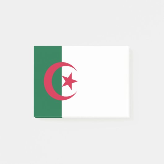 Post-it® Drapeau personnalisé d'étoile et de croissant de (Devant)