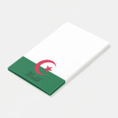 Post-it® Drapeau personnalisé d'étoile et de croissant de (Incliné)