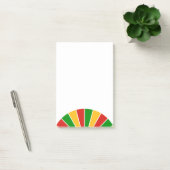 Post-it® DRAPEAU RASTAFARI BOUTON RAYONS + vos idées (Bureau)