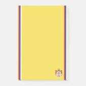 Post-it® Drapeau serbe de rayure (Devant)