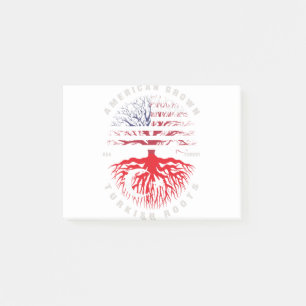 Post-it® Drapeau turc américain