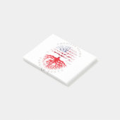 Post-it® Drapeau turc américain (Incliné)
