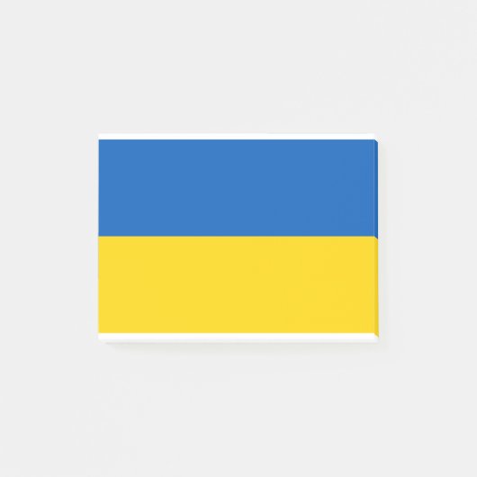 Post-it® Drapeau ukrainien (Devant)