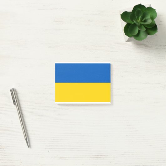 Post-it® Drapeau ukrainien (Bureau)