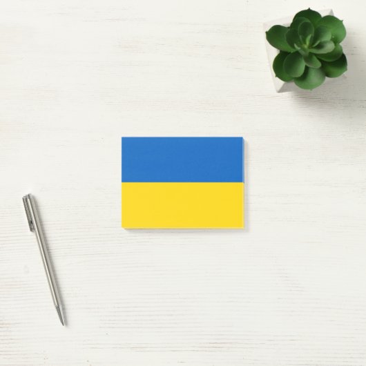 Post-it® Drapeau ukrainien (Bureau)