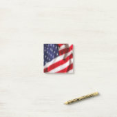 Post-it® Drapeau USA (Sur un bureau)