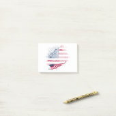 Post-it® Drapeau USA (Sur un bureau)