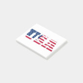 Post-it® Drapeau USA Patriotique (Incliné)