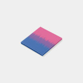 Post-it drapeaux bisexuels (Incliné)