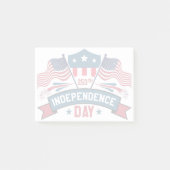Post-it® Drapeaux et feux d'artifice du 250e anniversaire d (Devant)