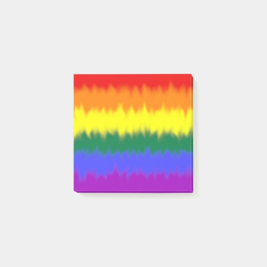 Post-it drapeaux LGBT+ (Devant)