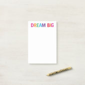 Post-it® Dream Big Bright (Sur un bureau)