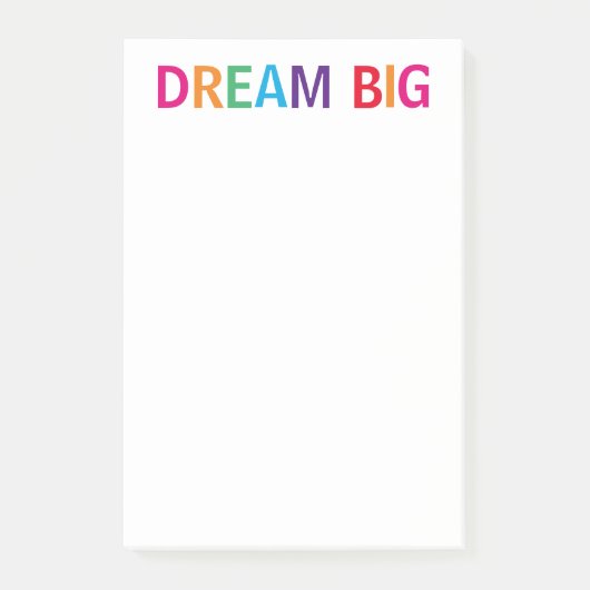 Post-it® Dream Big Bright (Devant)
