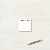 Post-it® Dream Big Multicolore (Sur un bureau)