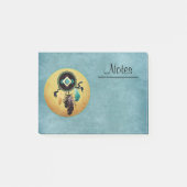 Post-it® Dreamcatcher sur un Arrière - plan bleu (Devant)