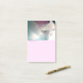 Post-it® Dreamy Cat Portrait (Sur un bureau)