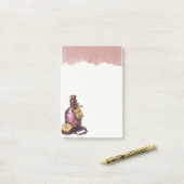 Post-it® Drink Me Wonderland (Sur un bureau)