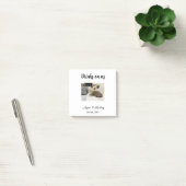 Post-it® Drinks on us open bar pet photo wedding couple dat (Bureau)
