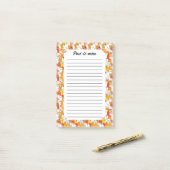 Post-it® Drôle Cartoon Cats Group Doodle (Sur un bureau)