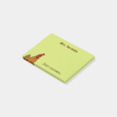 Post-it® Drôle Cartoon Chicken Pun cadeau pour enseignant p (Incliné)