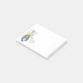 Post-it® Drôle chrétien Noël mignon mouton (Incliné)