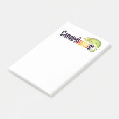 Post-it® Drôle de Camou-flawless Pun de Caméléon (Incliné)