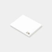 Post-it® Drôle de cheval jour de Pâques animal de ferme lap (Incliné)