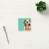 Post-it® Drôle de chien australian Shepherd avec Lolli (Bureau)