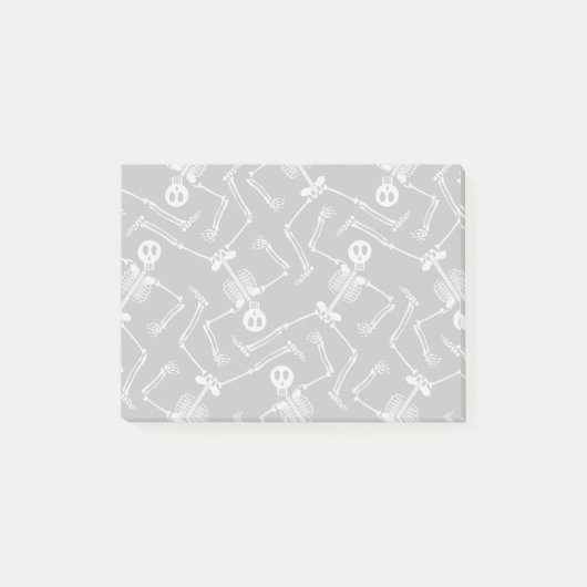 Post-it® Drôle des squelettes d'Halloween (Devant)