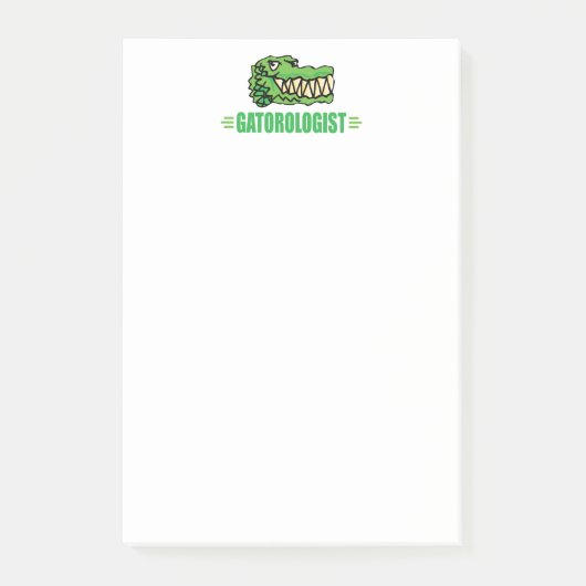 Post-it® Drôle Gator (Devant)