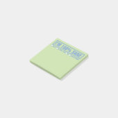 Post-it® Drôle "I'm 100% Sane" 3"x3" (Incliné)