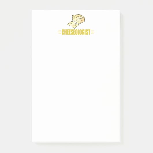 Post-it® Drôle j'aime le fromage (Devant)