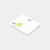 Post-it® Drôle Machine à coudre Cartoon (Incliné)