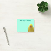 Post-it® Drôle "n'oubliez pas" les notes collantes d'oiseau (Bureau)