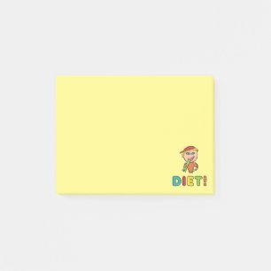 Post-it® Drôle régime de régime alimentaire!