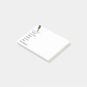 Post-it® Drôle Travail Dire Drôle Citation Notes (Incliné)