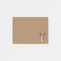 Drôle visage gazelle pour les amateurs de safari e