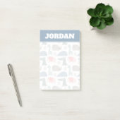 Post-it® Drôle Visage mignon Doodle Motif animal (Bureau)