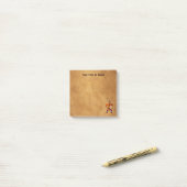 Post-it® Drumming Shaman (Sur un bureau)