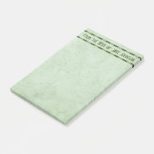 Post-it® Du bureau de : (Incliné)