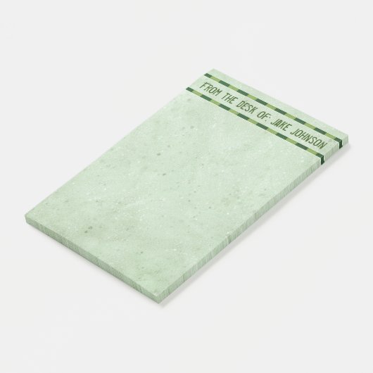 Post-it® Du bureau de : (Incliné)