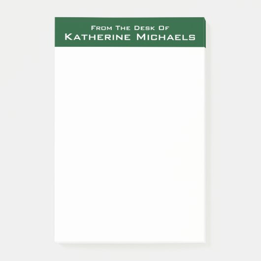 Post-it® Du Bureau De (Devant)