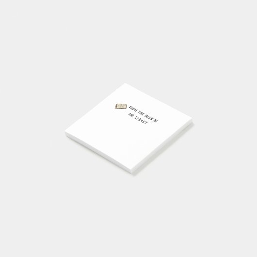 Post-it® du bureau de l'enseignant (Incliné)