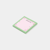 Post-it® Du Bureau de Nom Personnalisé Plutôt (Incliné)